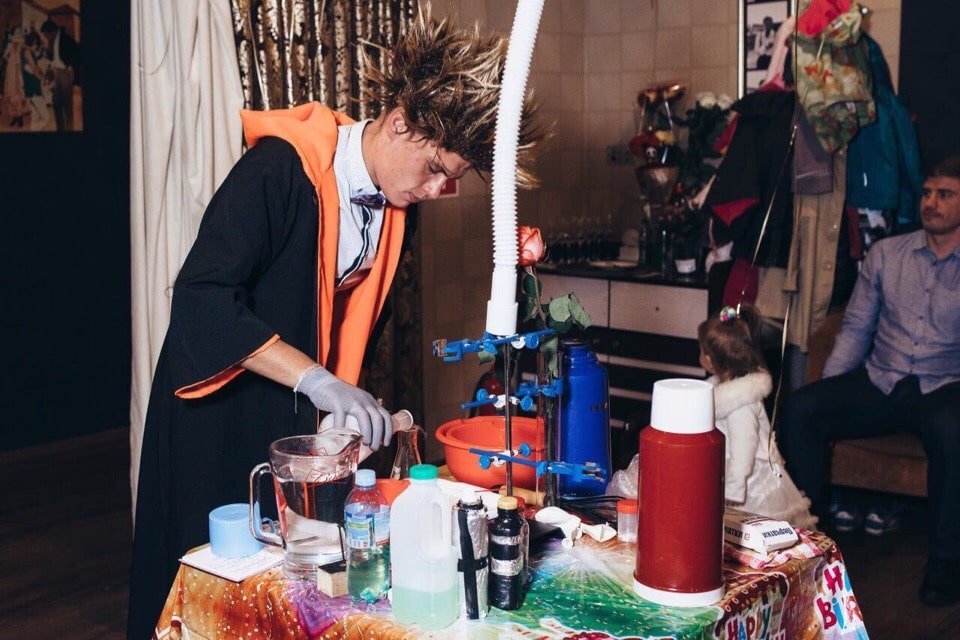 Детское химическое шоу